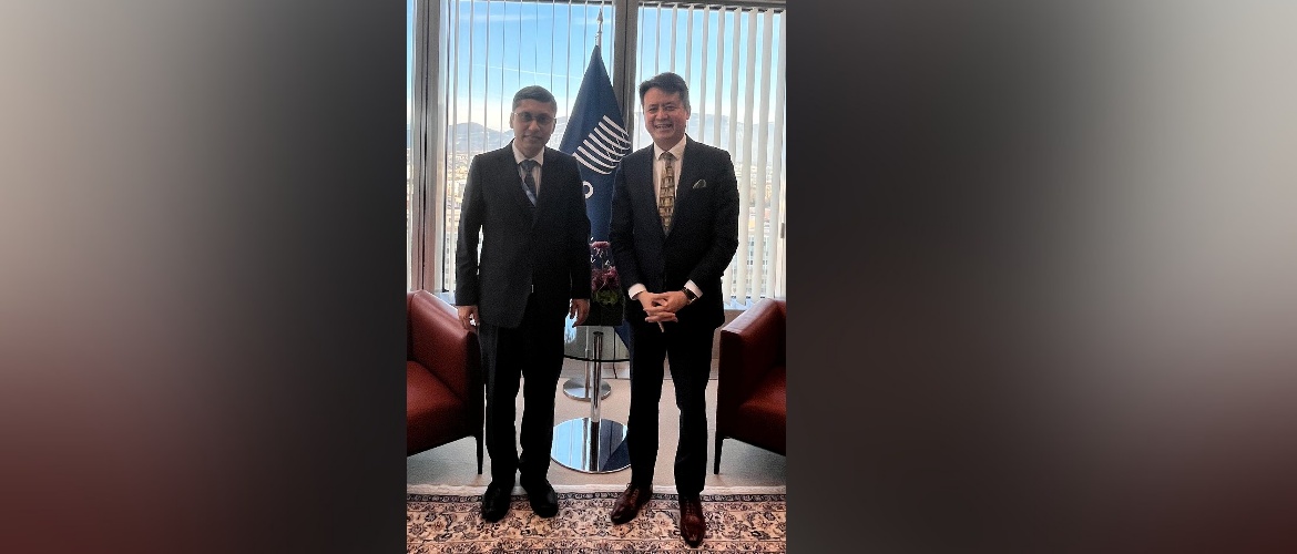 H.E. Mr. Arindam Bagchi, Permanent Representative of India to the United Nations and other International Organizations in Geneva met H.E. Mr. Daren Tang, Director General, WIPO and discussed deepening India’s engagement with WIPO by taking forward a wide range of current and planned joint initiatives