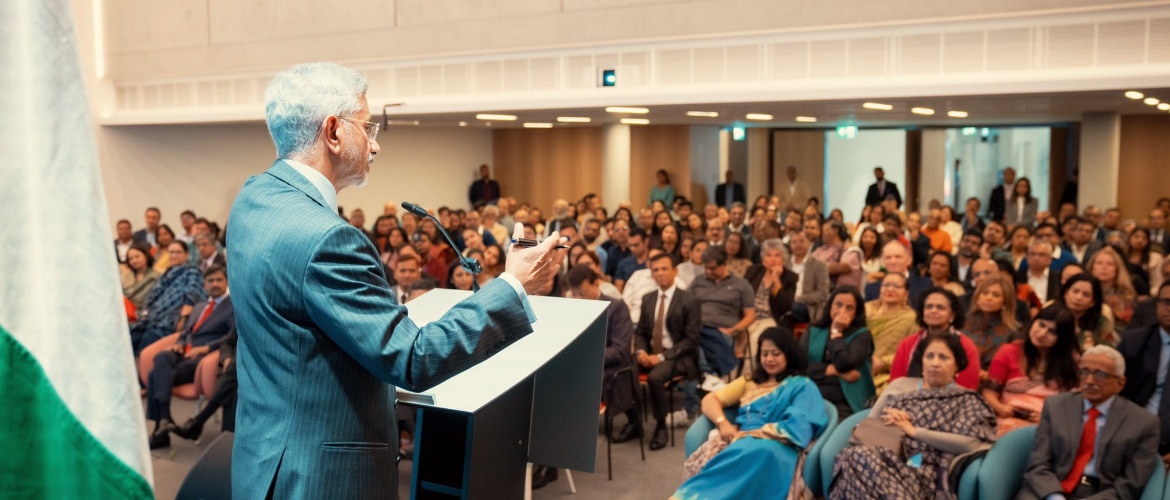  External Affairs Minister, Dr. S. Jaishankar interacted with the Indian community in Geneva